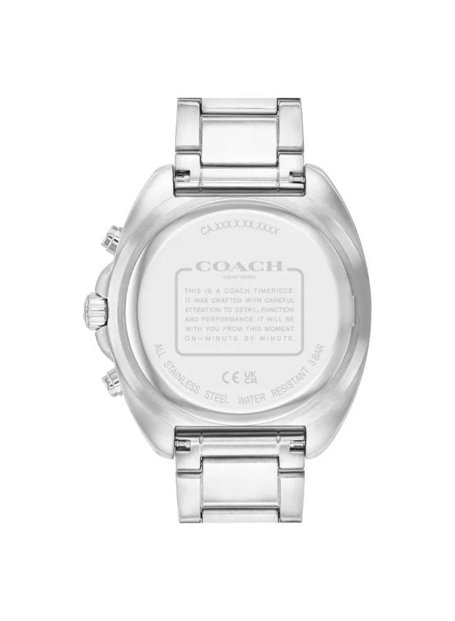 COACH Analogue Watch with Steel Bracelet